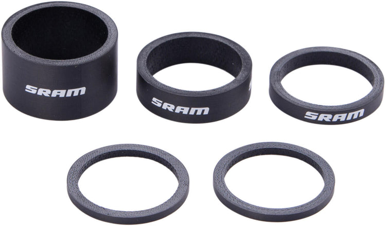 Ensemble d'espacer SRAM 2,5x2 5 10 20 mm blanc