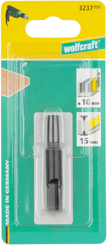 Fraise à rainurer Wolfcraft | ø10mm | 1 pièce - 3237000