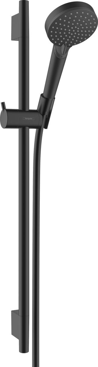 Mélange de vernis Hansgrohe - set de douche - économie d'eau ecosmart - taille 65 mm - noir mat