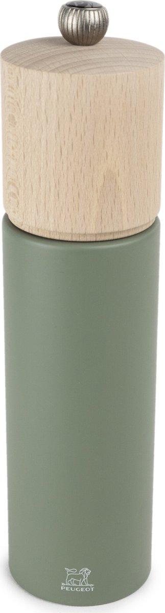 Moulin à poivre boréal Peugeot 21 cm - vert fougère - bois de hêtre