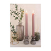 Idées 4 saisons bougie de dîner Bliss rose lot de 3 pièces