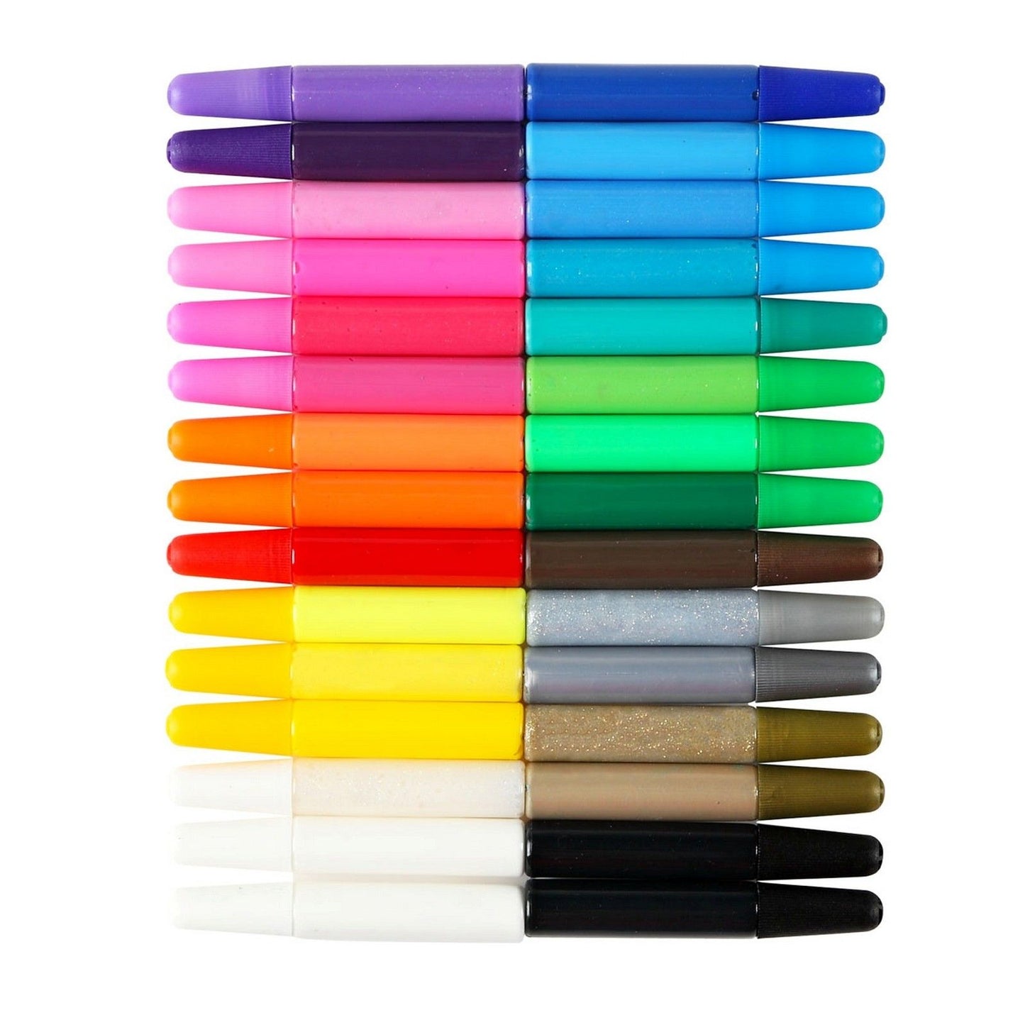 Tulipe • Mini stylos peinture textile 3D 7ml 30 pcs.