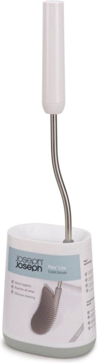 Joseph joseph brosse de toilette, gris clair - | flexible léger