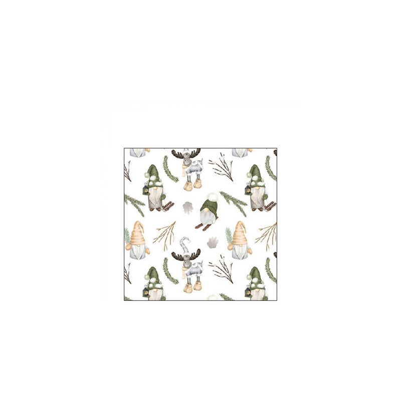 Serviettes Ambiente 25cm nains des forêts