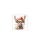 Serviettes Ambiente cerf avec chapeau 25cm
