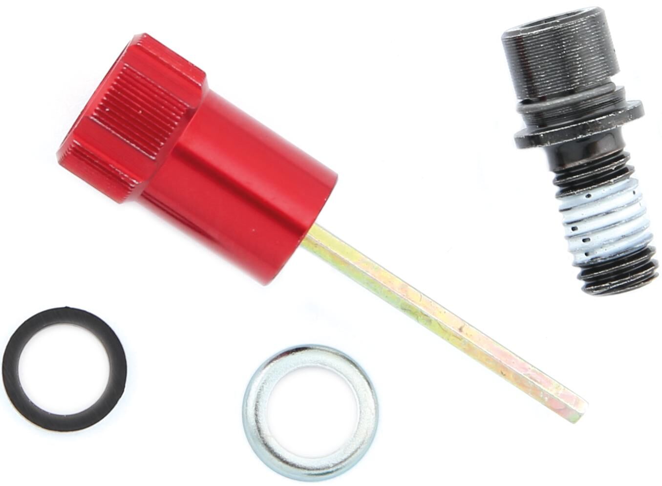 Rockshox Rebound ajustement. Bouton alu r