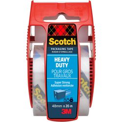Ruban d'emballage sur scotch distributeur 50mmx20m transparent