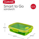 Curver Curver to Go Sandwich Box 0,7 L - afbeelding 2