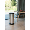 Curver Curver Decobin Pedal Bin ovaal 40L Silver Black