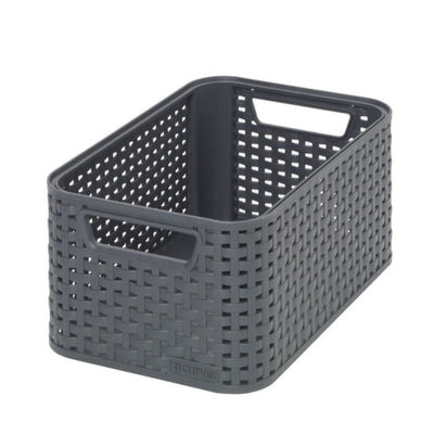 Panier de rangement de style Curver Curver 6L Anthracite