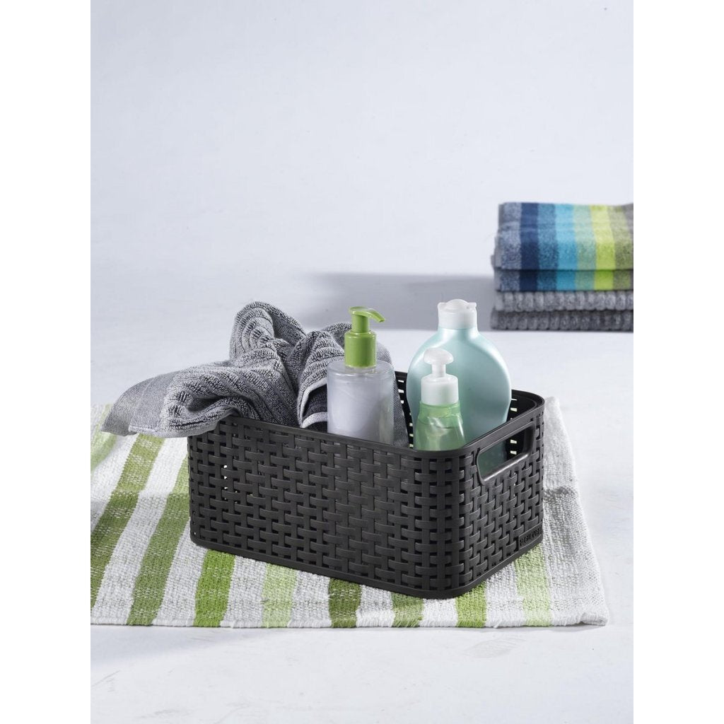 Panier de rangement de style Curver Curver 6L Anthracite