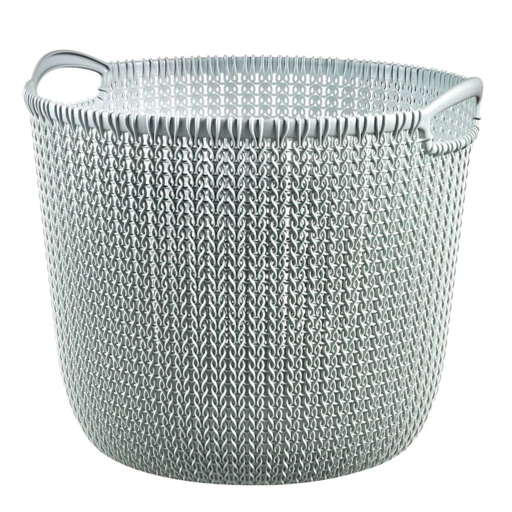 Panier de rangement Curver Curver Knit autour de L 30 L Mist Blue