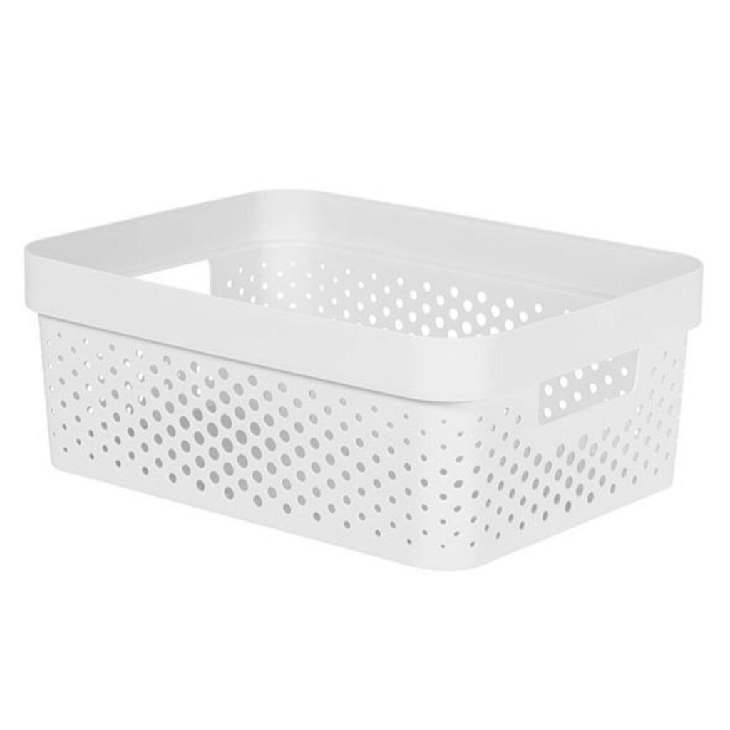 Curver Curver Infinity Dots Box 11L 35.6x26.6x13.6 cm blanc