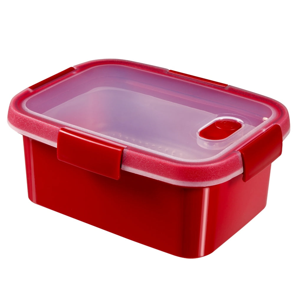 Curver Curver Microwave Eco STEVAUMER RECTANGE 1,2L ROUGE