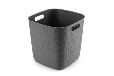 Panier de rangement Curver Softex Cube 15L Anthracite