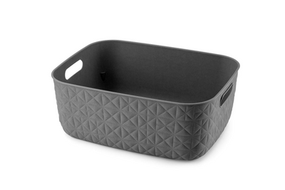 Panier de rangement Curver Softex M 12.5L Anthracite