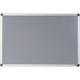 Tableau combiné bi-office aluminium 60x45cm gris