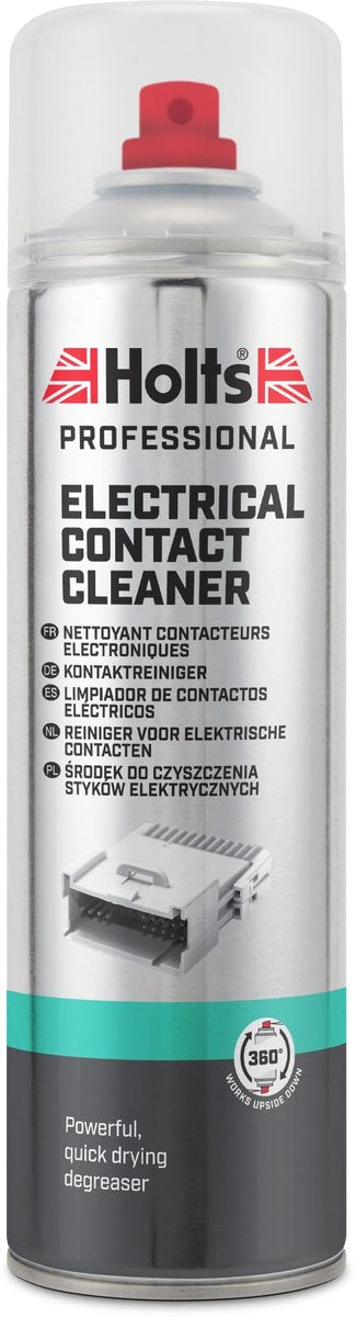 Nettoyant pour contacts électriques Holts - élimine l'huile, la graisse et la saleté