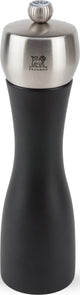 Moulin à sel Peugeot fidji 20 cm - noir mat - bois de hêtre