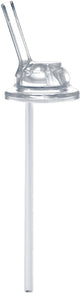 Paille en silicone Pura Kiddo + brosse de nettoyage - convient aux bouteilles (325 à 550 ml) - anti-éclaboussures - sans BPA