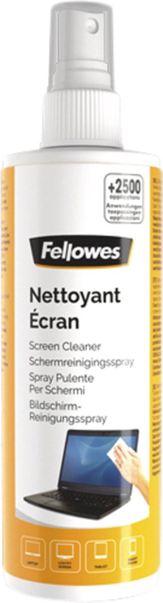 Fellowes nettoyant pour écran spray nettoyant pour écran - 250 ml