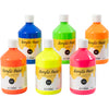 Creativ company peinture acrylique néon, couleurs néon, 6x500 ml 1 boîte