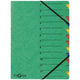 Dossier de tri page vert A4