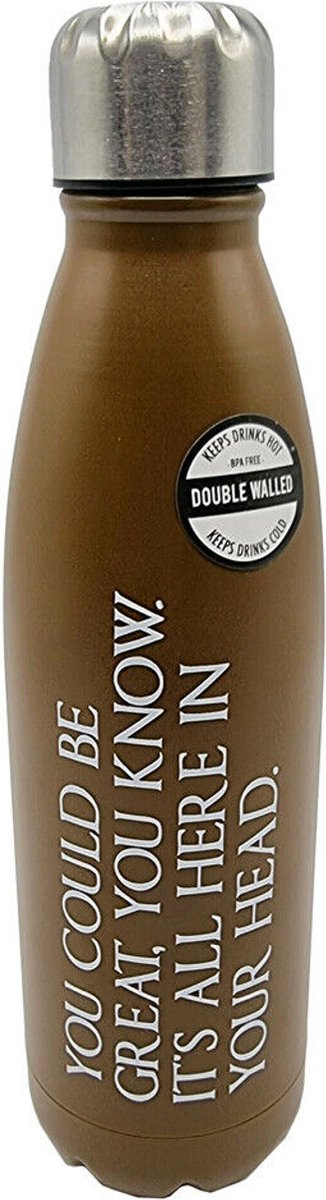Half Moon Bay Harry Potter - Bouteille isotherme en métal avec chapeau de sorcier 3D 500 ml