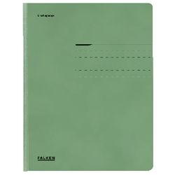 Chemise anti-poussière falken 3 rabats a4 320g m2 vert