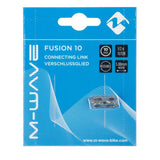 M-Wave Chain link Fusion 1 2 x 11 128 acier 10S argent - afbeelding 2