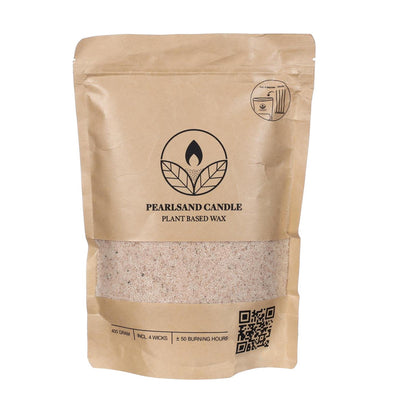 Idées bougie 4 saisons perles de sablebougie 400gr sable