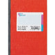 Carnet König Ebhardt A6 index rouge à carreaux
