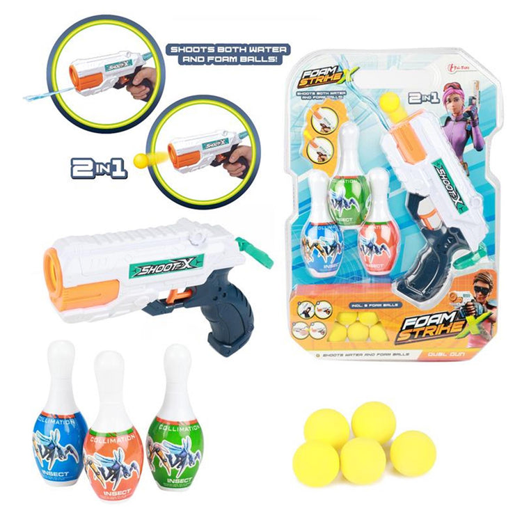 Toi-toys toitoys ensemble strikex en mousse pistolet à eau