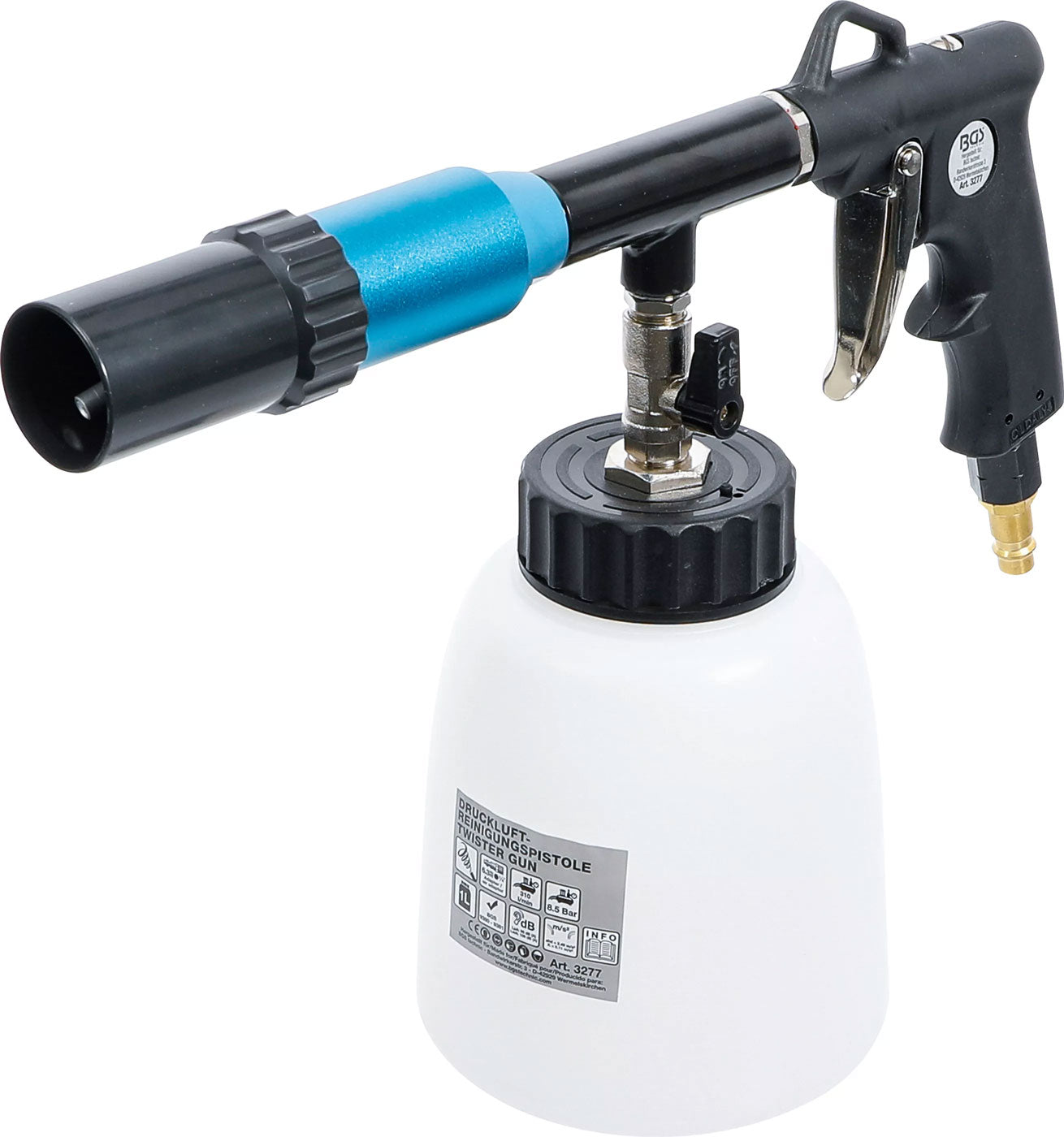 Pistolet de nettoyage à air comprimé Bgs technic