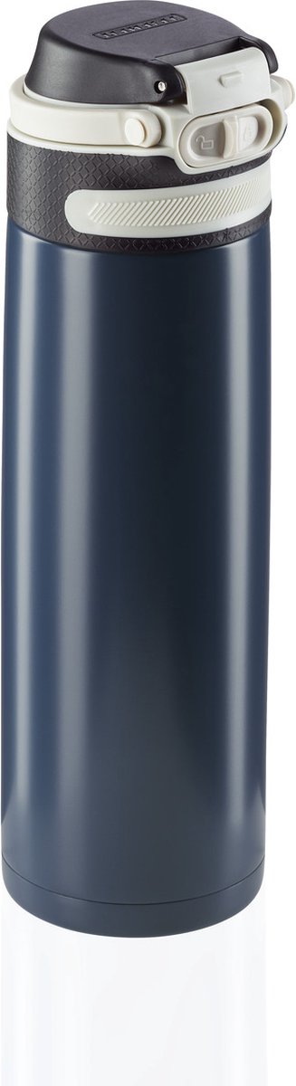 Leifheit Leifheit Thermosfless Flip 600 ml de bleu foncé