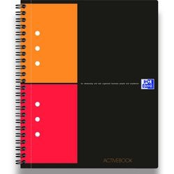 Cahier d'exercices à carreaux oxford 80 g/m² 12 trous a5 blanc
