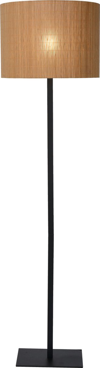 Lucide magius - lampadaire - ø 42 cm - 1xe27 - naturel - japandi