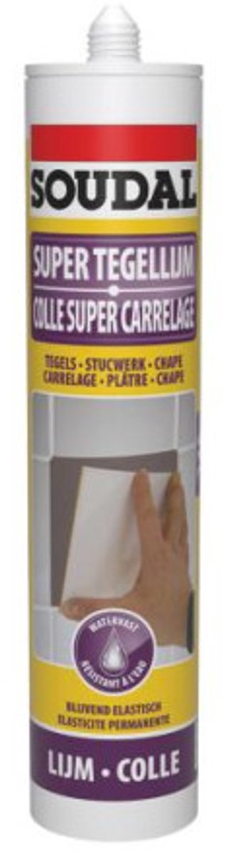 Soudal super colle à carrelage 24a 310ml