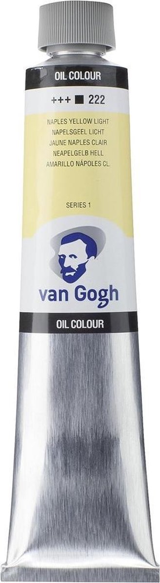 Peinture à l'huile Van Gogh tube 200 ml jaune de Naples clair 222