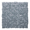 Wicotex tapis de douche pierres antidérapantes 53x53cm gris