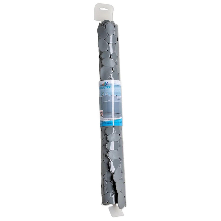 Wicotex tapis de douche pierres antidérapantes 53x53cm gris