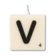 Paperdreams bougie lettre v, 4 pcs.