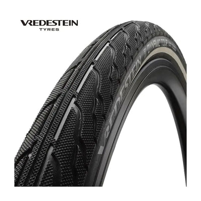 Vredestein 28x1 5 8x1 1 4 (32-622) tour dynamique noir filetage reflex 28451