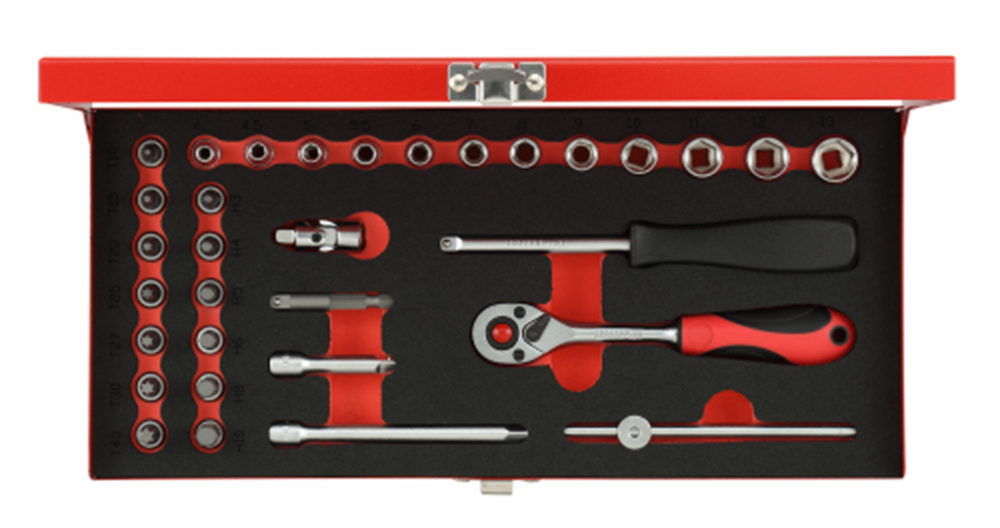 GEDORE RED DOPS Set Tx 1 4 pouces SW 413 mm Silver 32 pièces