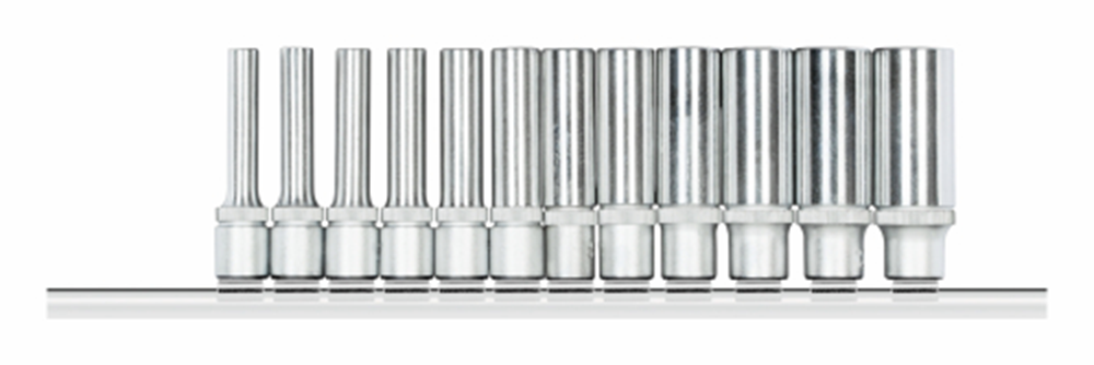 Set Set Gedore Red DOPS 1 4 pouces Hexagon sur Rails Long 12 pièces