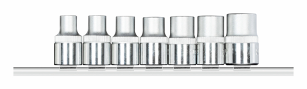 Ensemble Gedore Red Dops 1 2 pouces TX sur le rail Silver 7 pièces