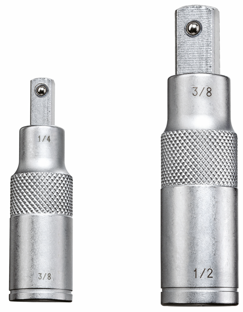 Extension de l'adaptateur rouge GEDORE 6-en-2 en argent 2 pièces