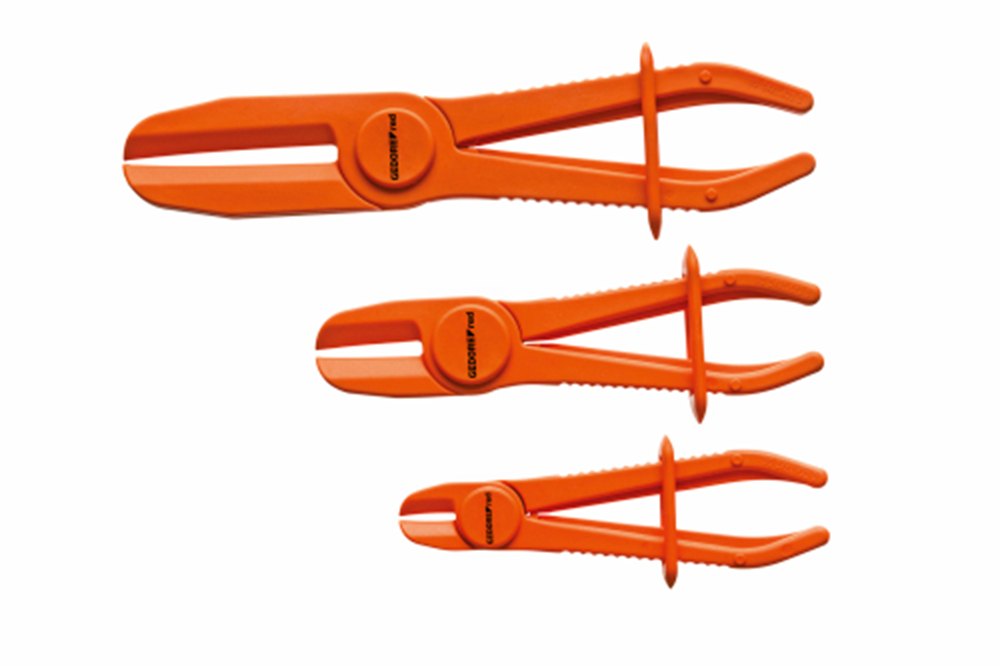 GEDORE ROUGE CLIP CLIP Tang Set Ø 0-60 mm 3 pièces orange