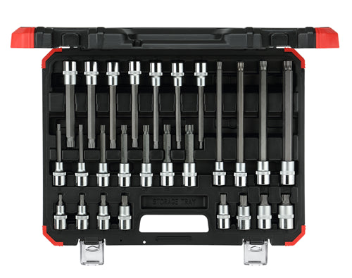 Gedore rouge | r68003026 | jeu de clés à douille 1 2 | xzn m5-m16 | 26 pièces - 3301574
