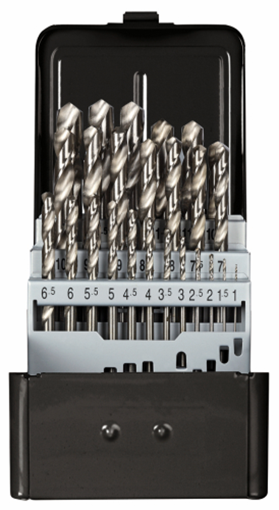 Gedore Red Sporal Drill Set 1-13 mm Silver 25 pièces